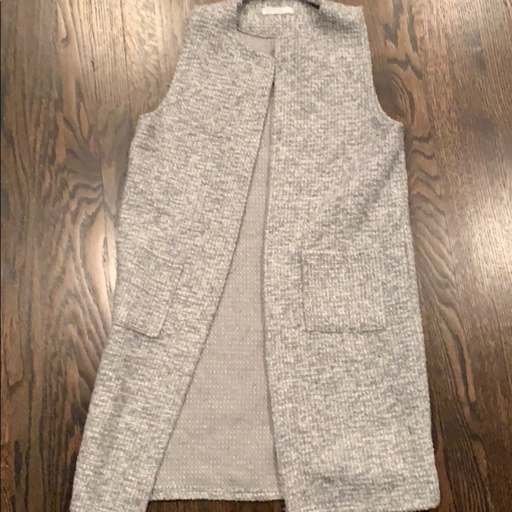 Tweed vest